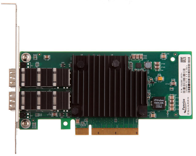 Femrice 10Gbps Dual Port Gigabit Ethernet PCI Express x8 Server Adapter Intel 82599ES Chip SFP+ Slots Network Controller