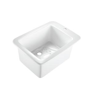 China Ceramic shampoo bowl wash basin for barber shop wholesale