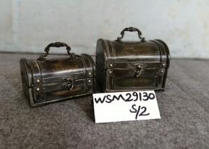 China FSC S16x9.5 Hinged Lid Decorative Wooden Boxes wholesale