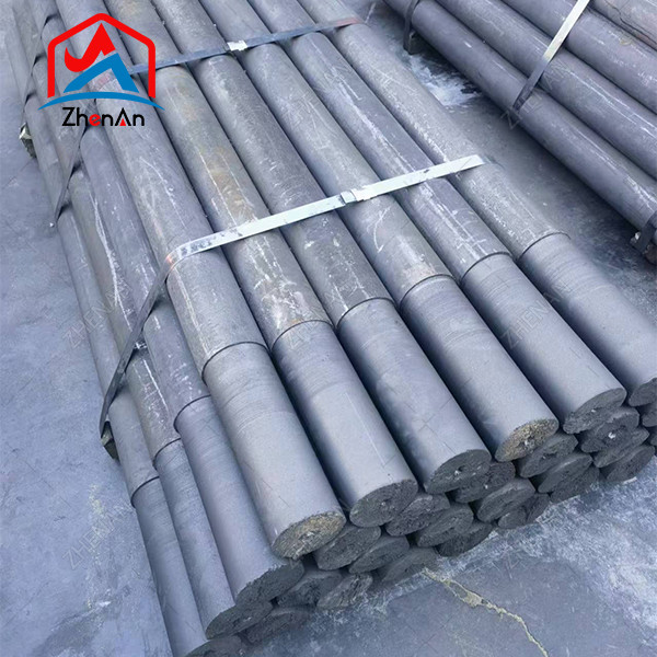 RP HP SHP UHP Graphite Electrode With Nipples Good Conductivity Long Service Life