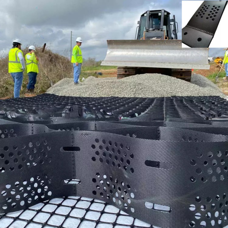 High Peel Strength Honeycomb Gravel Grid for Ground Reinforcement and Stabilization