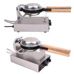 Stainless Steel Electric Bubble Waffle Maker for Professional Commercial