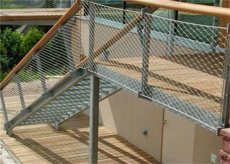 Balustrade Cable Mesh 1.5mm Stainless Steel Ferrule Rope Mesh