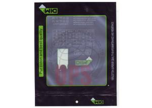 China Printed Underwear Garment Plastic Packaging Bags With Zipper And Handle wholesale