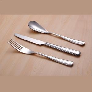 China NC555 stainless steel knife/flatware set/serving set/cutlery/silverware wholesale