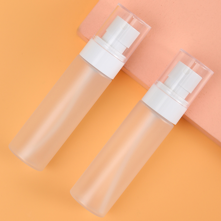 Senior PAK Manufacture PP White Matte Vacuum Bottle 15ml 30 50ml Airless Bottle Bottling Spray Emulsion Customized Accepted