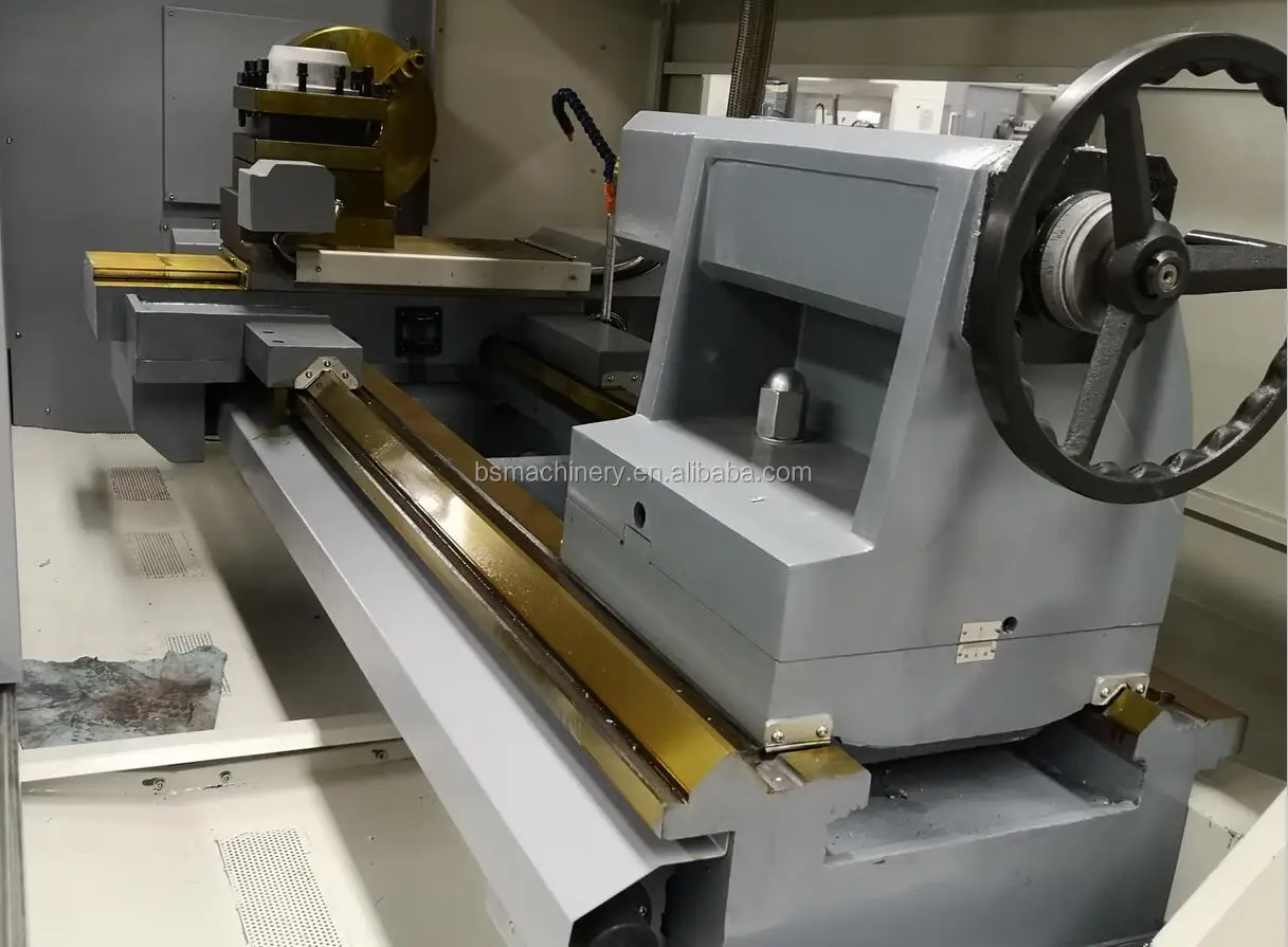 CK6180/3000 Cnc Turning Lathe Machine Horizontal Metal Processing Flat Bed