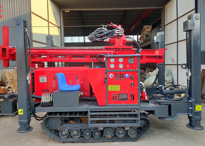 High-Performing Water Well Drilling Rig with 200 Meters Drilling Depth