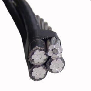 China Medium Voltage PVC / XLPE Insulation 50mm2 Aerial Bundled Cable wholesale