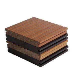 OEM Deck Bamboo Carbonized Bamboo Fiber Outdoor Flooring