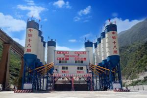 China Wear Resistant Ready Mix Batching Plant , Durable Reliable Cement Mixing Plant wholesale