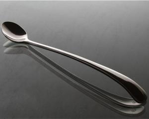 China Exquisite stainless steel cutlery/ice tea spoon/long handle spoon/tableware/baby spoon wholesale