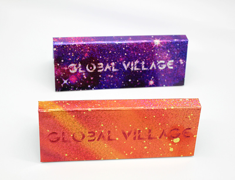 Hot Stamping Custom Makeup Packaging / Eyeshadow Paper Palette CMYK PMS Printing