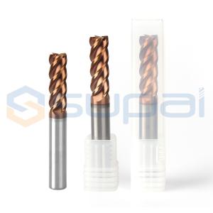 China High Hardness Square End Mill For Carbon Steel / Alloy Steel / Cast Iron wholesale