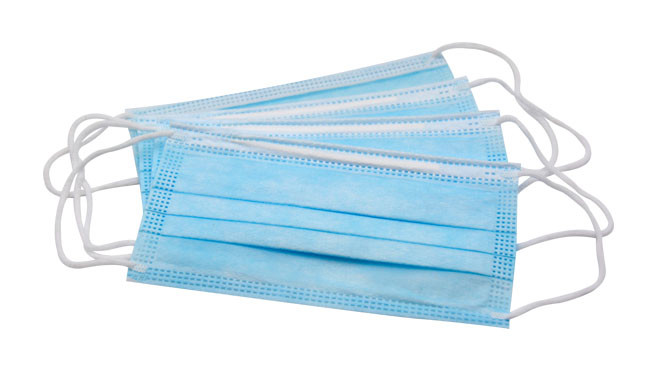 Biodegradable 3 Ply Face Mask Non Sterile Comfortable Ear Loops For Outdoor