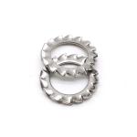 DIN6798 Type A Spring Steel Washers Stainless Steel 304 Serrated External Tooth