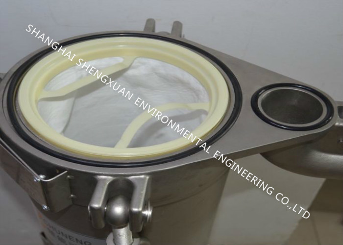 0.5Mpa 1 Micron Carbon Steel 150PSI Bag Filter Vessel