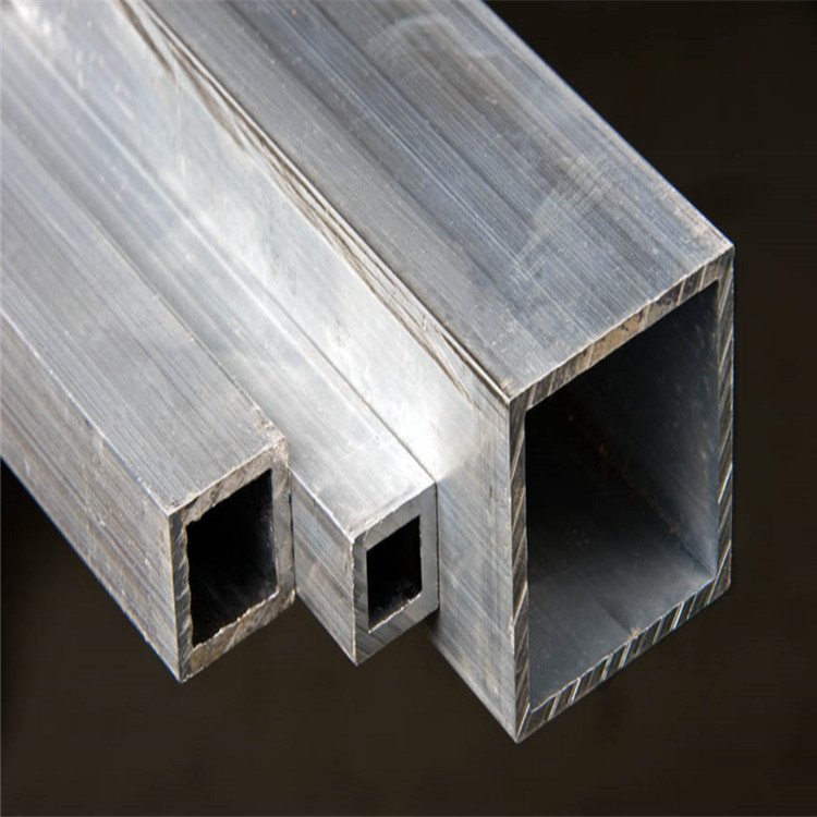 AISI Cast Aluminum Square Steel Pipe 5cm Polished 1050 1060