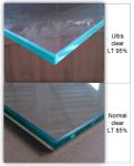 Outdoor Architectural Glass Panels With Polished Edges Transparent