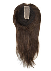 8"-16" Remy Human Hair Pieces 100 Remy Human Hair Toppers For Women