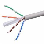 24AWG Bare Copper Network Cable Utp Cat6 Outdoor Anti Freezing Grey / Blue