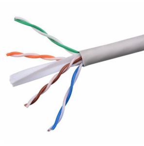 China 250MHz Bare Copper UTP Ethernet Cable Cat 6 305M Roll 23AWG Long Life wholesale
