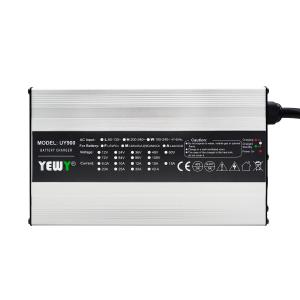 China 25A 24V Sealed Electronic Lead Acid Battery Charger Smart Silver Color wholesale