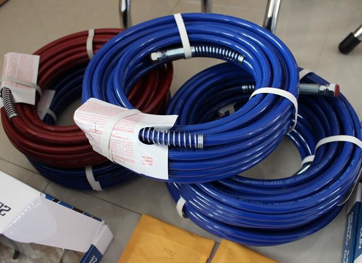 BlueAirless Paint Sprayer Hose 1/4" 3/8" 7250 psi 15mts Temp Range (F) -40 to 200