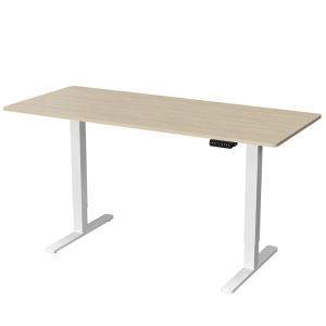 China Height Adjustable Electric Luxury Wooden Game Computer Table for CEO Work Meeting wholesale