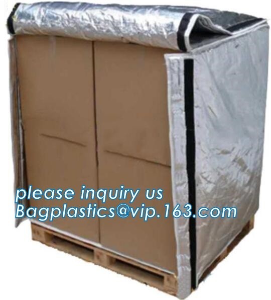 Mositure Barrier Waterproof Thermal Pallet Cover Thermal Insulated Pallet Cover