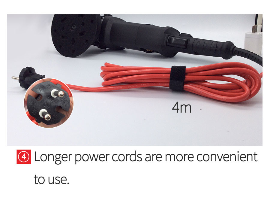 110V 21mm Car Polishing Tools Dual Action Polishers With BSCI Certification