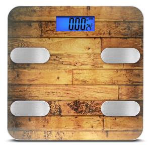 China Glass Platform 180kg 396LBS Bluetooth Body Fat Scale wholesale