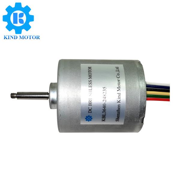 Low noise long lifetime 36mm dc 12v 14.4v 18v 24v brushless motor can with