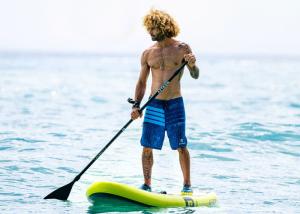 China 4 Size 95% Polyester Knee Length Swimming Shorts For Men wholesale