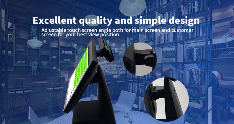 15/15.6 inch Win POS with Capacitive Touch Screen and Optional Cash Drawer SDK Function