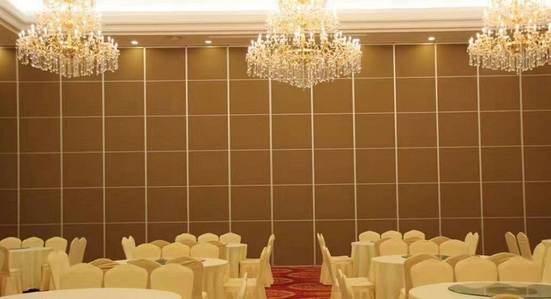 Plywood Sound Proof Partitions Board Folding Wood Sliding Door Movable Folding Doors Room Dividers