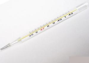 China Arimpit / Rectal Mercury Fever Thermometer , Medical Mercury Thermometer wholesale