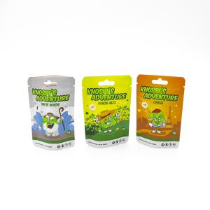 China Custom Logo Mylar Printed Odor Resistant Zipper Bags Food Grade Packaging Bags wholesale
