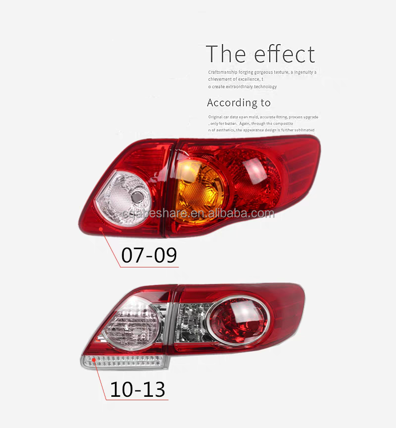 Toyota Tail Light Brake Light For Toyota Corolla 2007-2013 81550-02460