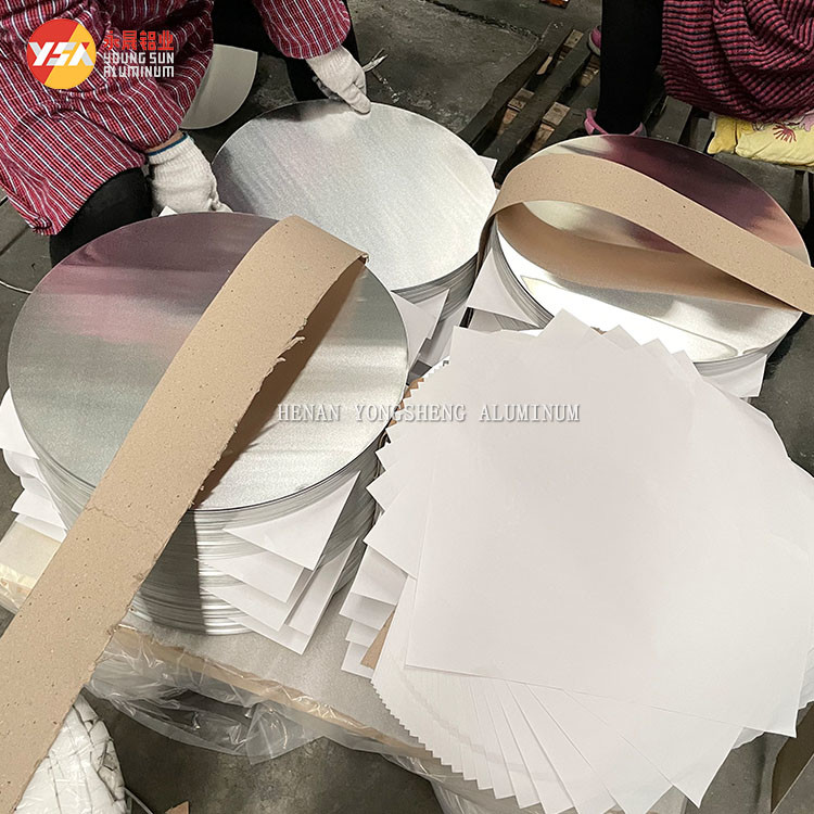 RoHS Silver Aluminium Disc Circle 3002 3003 3004 0.1 - 6.0mm Thickness