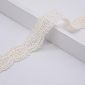 China Oeko-Tex 100 Floral Embroidery Trim Lace wholesale