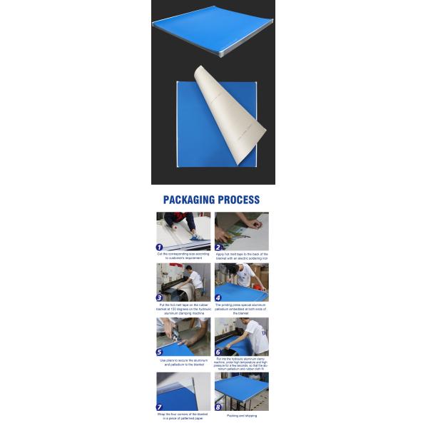 625mm Bar Printing Rubber Blanket 1.95mm Aluminum Offset Printing Machine Blanket
