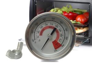 China Fast Read Bimetal Thermometers Household Grill Thermometer Stainless Steel Scale wholesale
