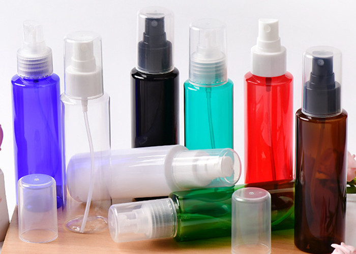 100ml Custom Logo Clear Amber Black Skincare Plastic Spray Bottle
