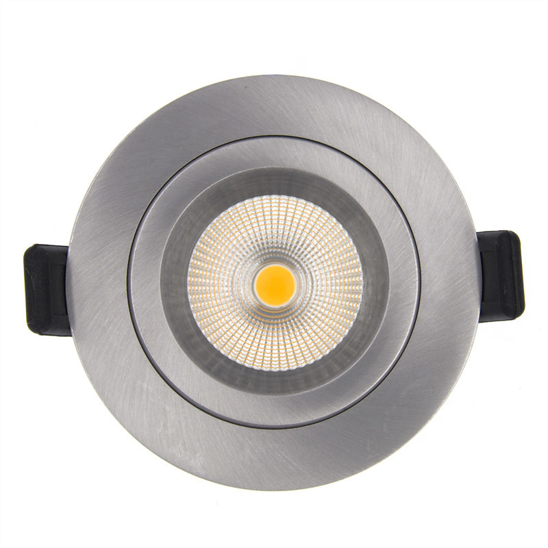 Lightweight PF0.9 Dimmable LED Downlights IP44 Protection Rated