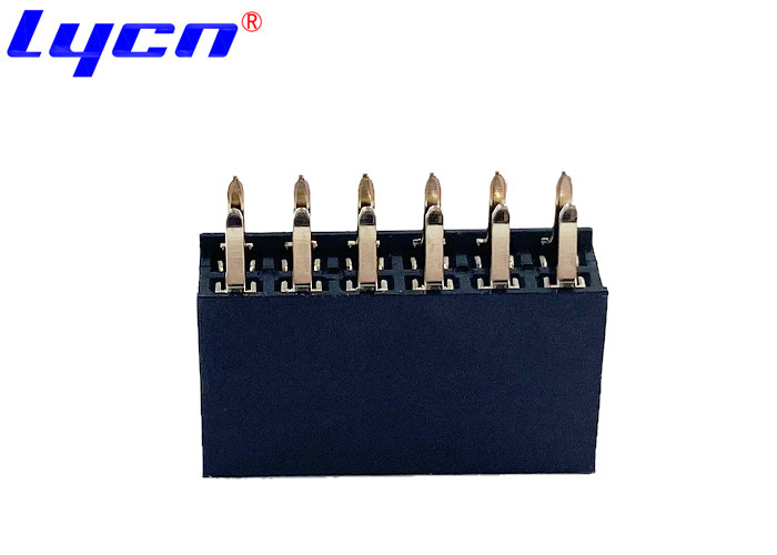 2.54mm Pitch Female Header Single Dual Row DIP Type Customization