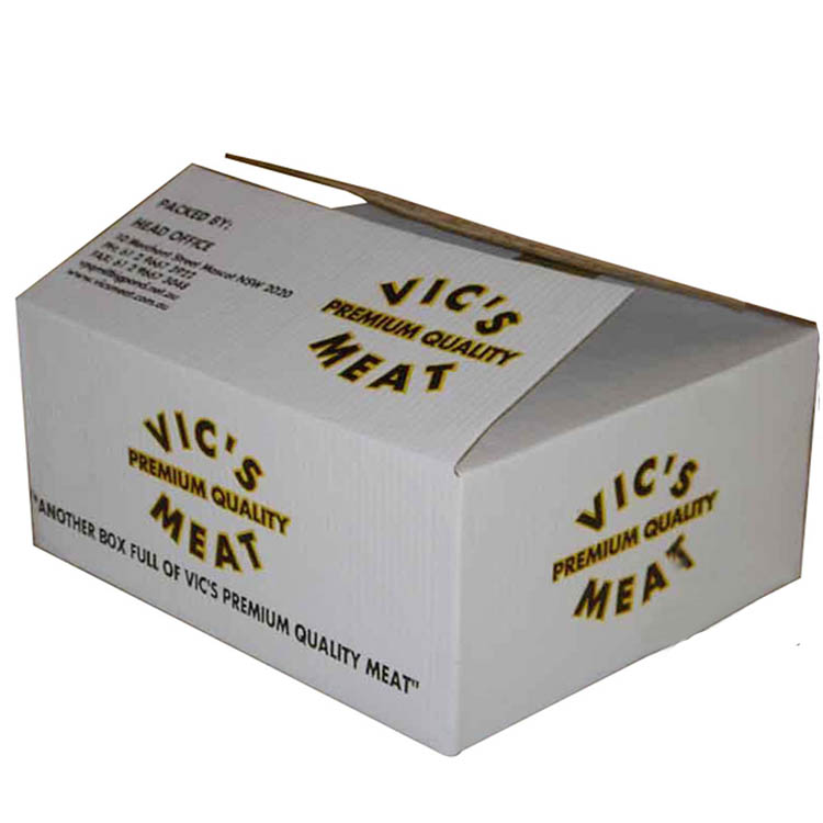 Practical Kraft Paper Corrugated Gift Box Dustproof Wear Resistant