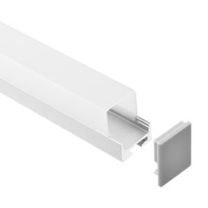 China Three Sides LED Extrusion Channel , 6063 Alloy LED Light Aluminium Profile wholesale