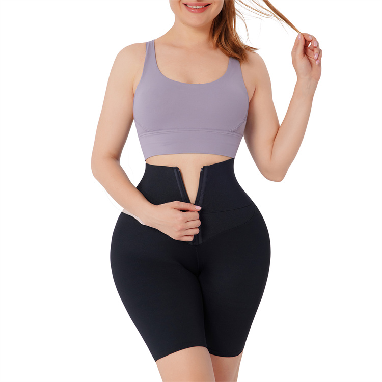 Hexin High Waist Black Tummy Control Shorts Corset Waist Trainer for Women Fast Shipping
