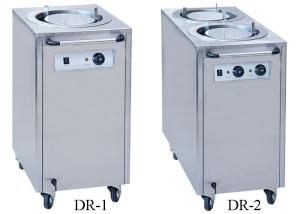 China Stailess Steel Electric Plate Warmers Commercial 1 / 2 Head For Restaurant wholesale